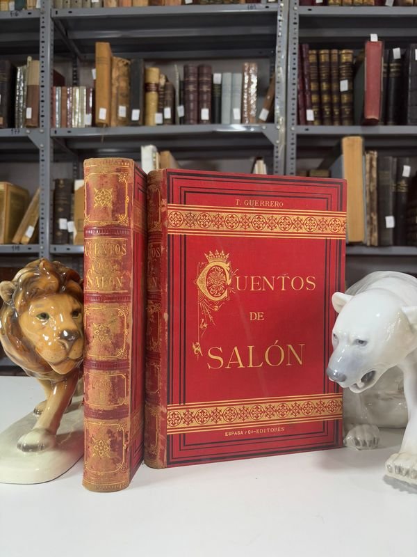 Lote anterior: Libro de Cuentos de Salón por Teodoro Guerrero en 2 Tomos Ilustrado