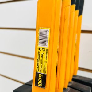 Set de 5 Martillos de Fibra Ingco con Mango Amarillo y Negro - imagen 3