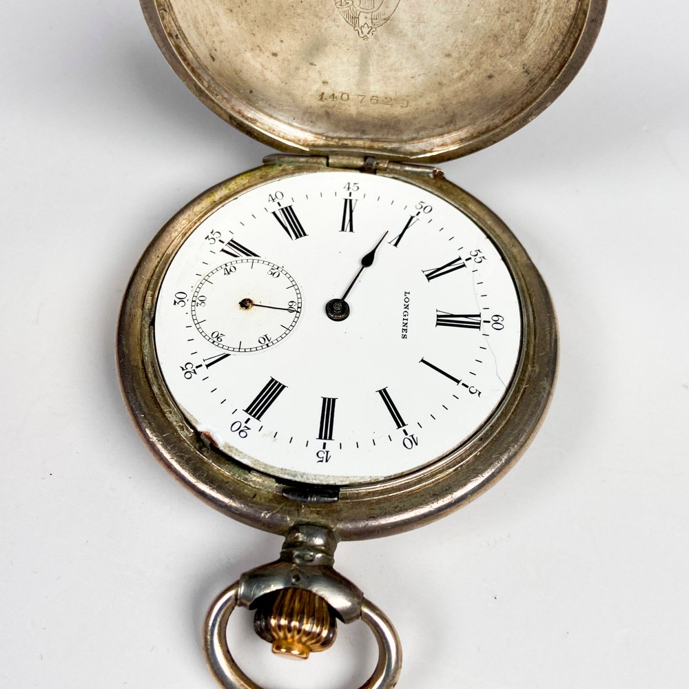 Reloj de bolsillo Longines con problemas - imagen 3