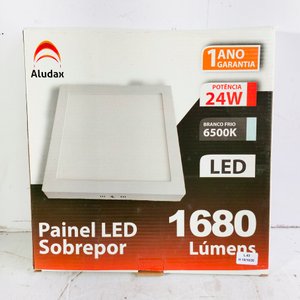 4 Paneles LED Aludax Sobrepor 24W Blanco Frío 6500K 1680 Lúmenes - imagen 2