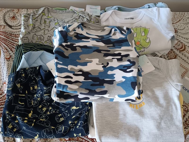 Lote siguiente: Ropa para bebé varón talle 9/12 meses