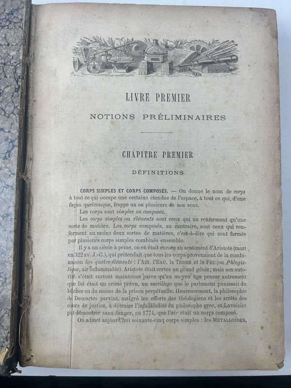 Tres tomos de 'Física y Química populares' de Alexis Clerc - imagen 2