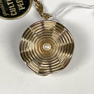 Pulsera Serpiente Fantasía con Ojos Rojos y Solapero con Perlas de Cultivo - imagen 5