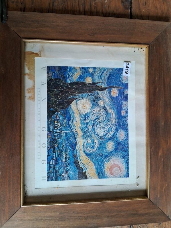 Cuadro Reproducción de Starry Night por Vincent van Gogh - imagen 3