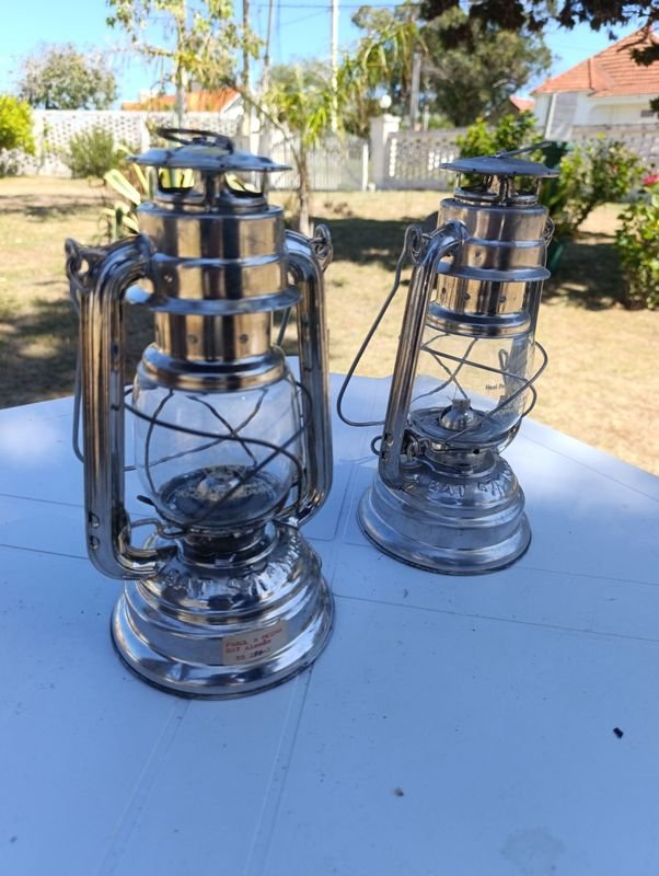 Lámparas Alemanas de Metal y Cristal - imagen 5