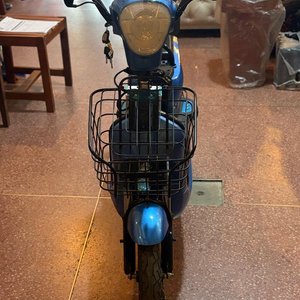 Moto Eléctrica K MAX 350 Azul con Canasto Frontal - imagen 7