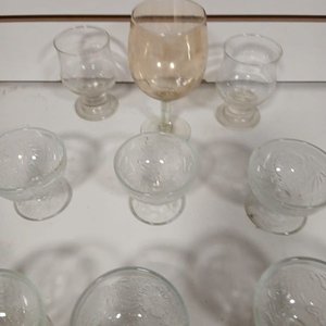 Lote de 19 Copas de Cristal Variadas - imagen 2