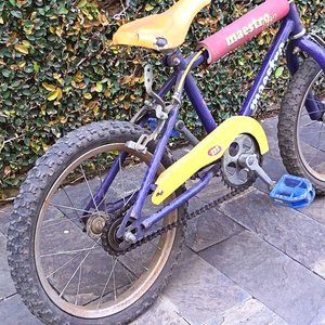 Bicicleta Infantil Barbie Rosa y Bicicleta Niño Maestro Kid Violeta - imagen 10