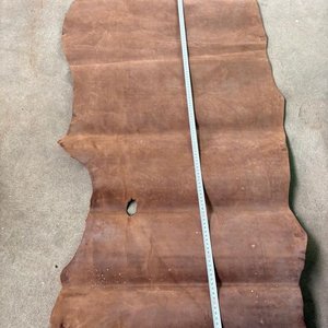 Lote de Cuero Natural para Artesanías o Tapicería - imagen 3