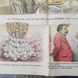 Periódico "La Mosca" de Octubre y Diciembre 1905 - Prensa Satírica Uruguaya - imagen 5