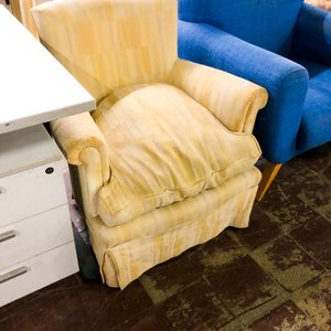 Sillón Azul y Sillón Estampado - imagen 1