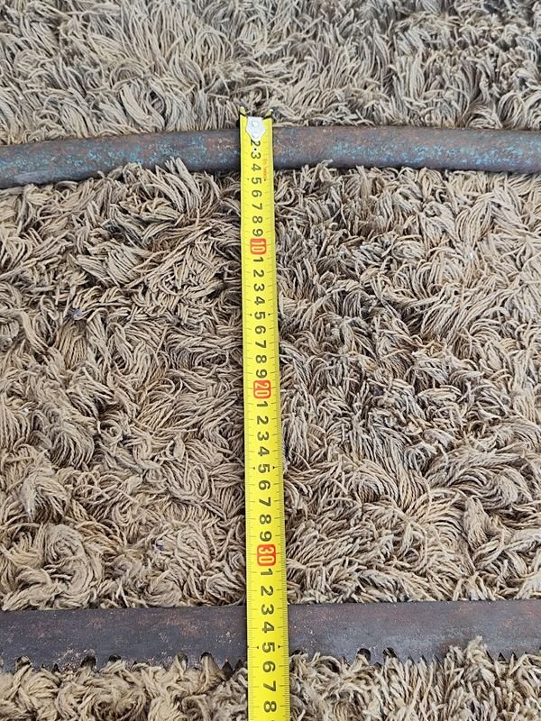 Trozador de hierro con hoja de 105 cm en muy buen estado - imagen 8