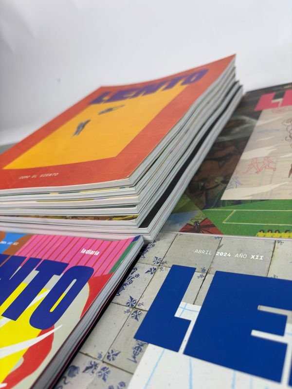 Colección de revistas/libros 'LENTO' sobre arte, cultura y pensamiento contemporáneo - imagen 2