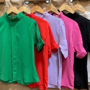 Lote de Blusas y Remeras de Dama Variadas - imagen 3