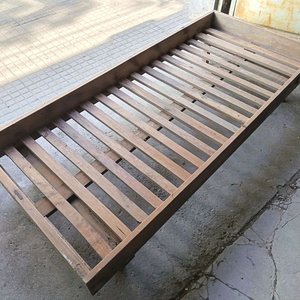 Cama Parrilla de Madera para 1 Plaza - imagen 3