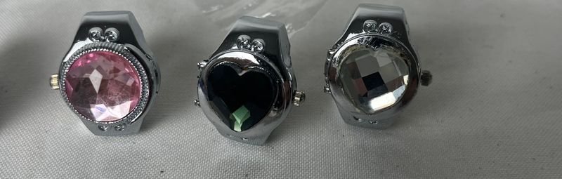 Anillos de plata con piedras coloridas - imagen 4