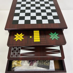 Centro de Juegos 12 en 1 "Cardinal Classics" de Madera - imagen 2