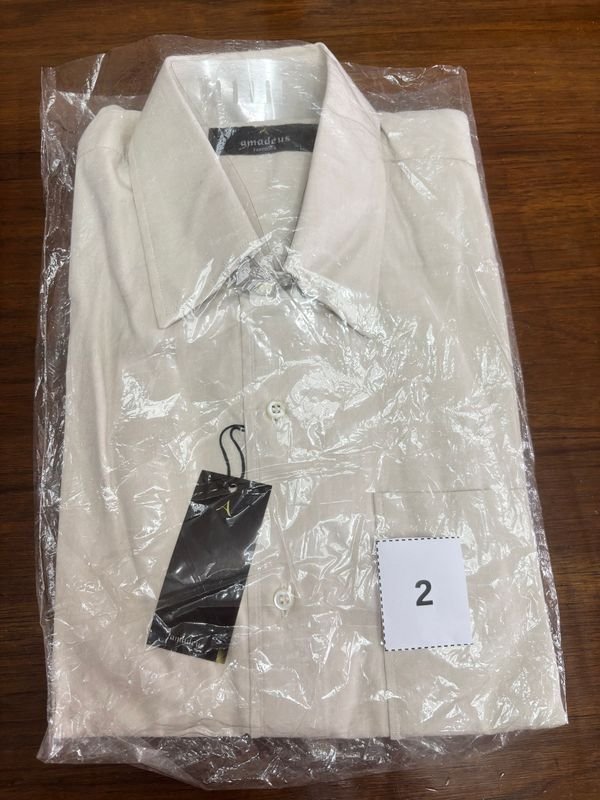Camisa Amadeus Hommes Talle 40 Nueva en Empaque - imagen 1