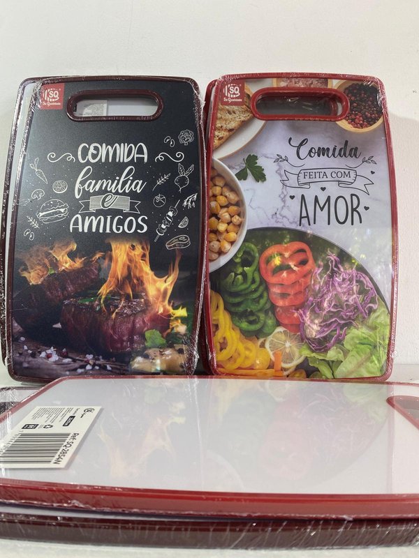 Lote de 12 mesas de cocina en PVC blanco con diseño - imagen 2