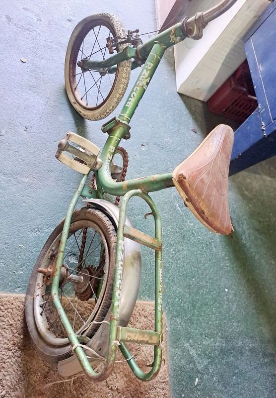 Bicicleta de niño antigua fabricada por Primo Zuccotti - imagen 3