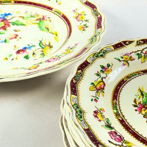 Loza Inglesa Royal Petal "Connaught" Marlborough - Set de Platos - imagen 3