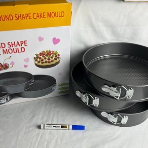 Lote siguiente: Set de 3 Moldes Redondos para Tortas Nuevos