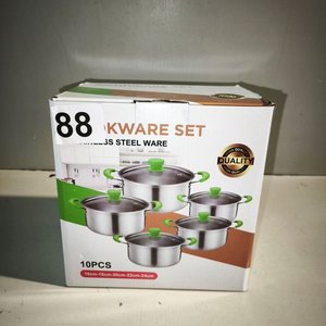 Lote anterior: Set de 5 Ollas con Tapas de Vidrio y Mangos Verdes