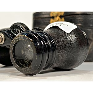 Prismáticos de Teatro Vintage Deraisme Paris con Estuche Negro - imagen 4