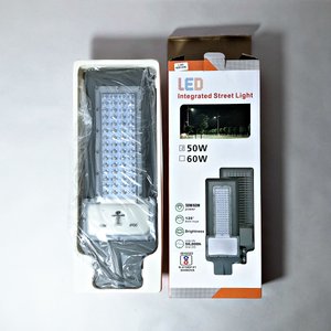 Luminaria LED Exterior Integrada 50W Gris con Caja Original - imagen 2