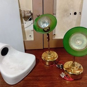 Lote de Iluminación: 2 Plafones de Techo, 2 Apliques de Pared y Base de Velador - imagen 2