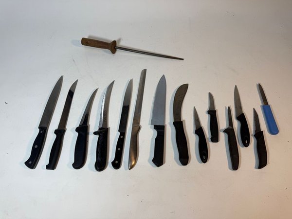 Lote de Cuchillos de Cocina y Fileteado