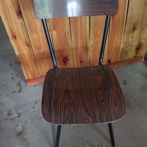 Juego de 6 Sillas de Madera Estilo Retro - imagen 6