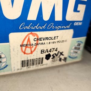 Lote de 3 Bombas de Agua VMG para Chevrolet Corsa, Zafira, Aveo - imagen 4