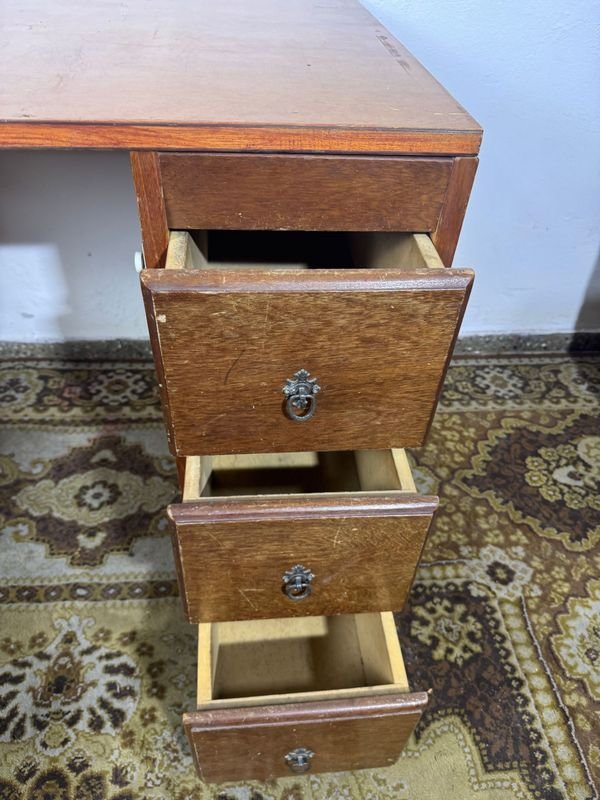 Escritorio en 3 partes de madera - imagen 5