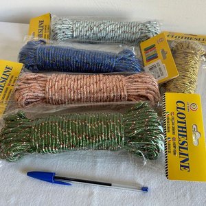 Juego de 4 Cuerdas para Tender Ropa de 20mts - imagen 3
