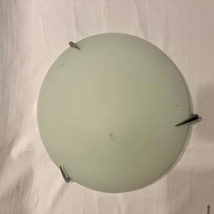 Plafón circular de techo con difusor de vidrio esmerilado satinado - imagen 5