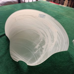 Plafones Italianos de Murano en Vidrio Blanco, Nuevos en Caja - imagen 2