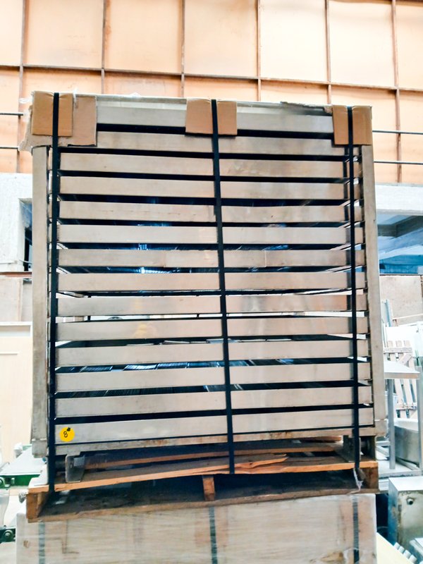 Carro acero inox para autoclave: Equipamiento de laboratorio - imagen 2