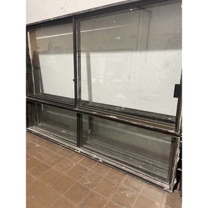 3 Ventanas Corredizas de Aluminio y Vidrio con Detalles - imagen 2