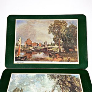 Set de 4 Individuales Jason con Paisajes de John Constable - imagen 5