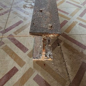 Viga Doble T de Hierro Oxidado - Varios Metros - imagen 1