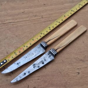 Set de 2 Cuchillos Joseph Rodgers & Sons con Mangos de Hueso - imagen 4