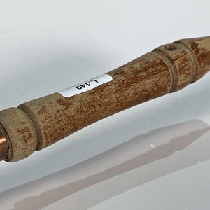 Sartén de Cobre Cincelado con Mango de Madera - imagen 2