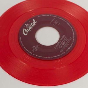 Disco Vinilo Single The Beatles "Rain" Capitol Records Rojo Coleccionista USA - imagen 2