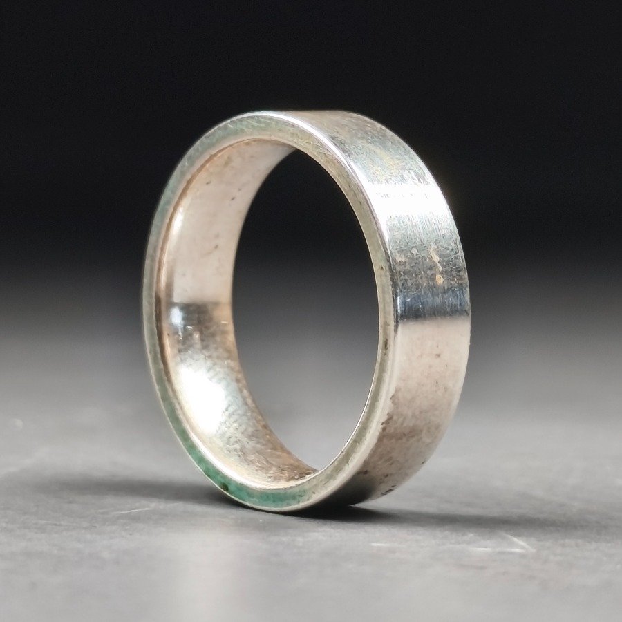 Anillo de Plata 925 Liso Talla 11