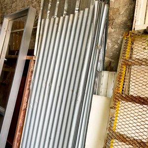 Seis Chapas Canalinas Metálicas para Construcción - imagen 4