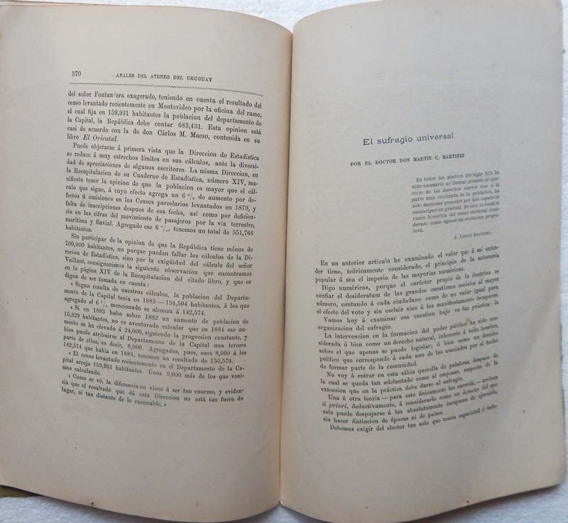 Revista Anales Del Ateneo Del Uruguay: Un artículo de interés histórico - imagen 7