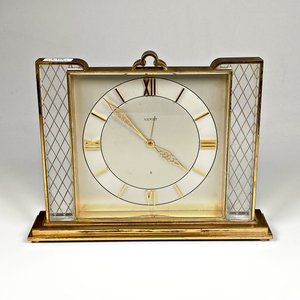 Reloj de Sobremesa Luxor Suizo Bronce Art Decó 8 Días - imagen 1