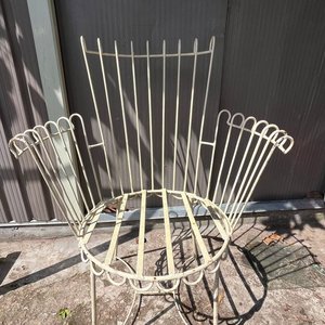 Sillón de Hierro Estilo Clásico para Jardín - imagen 2