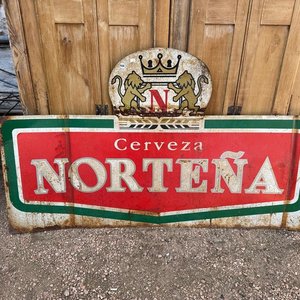 Lote anterior: Chapa pintada cerveza norteña 1,42 x 0,85 alto